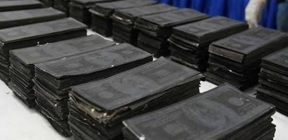 FAUX MONNAYAGE: Les Douanes saisissent plus d’un milliard en « billets noirs » au centre du pays