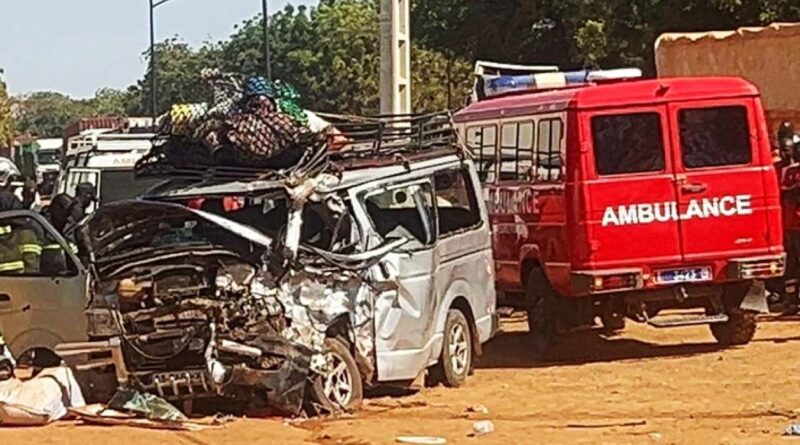 Horreur sur la route de Tamba: Une collision fait plusieurs morts et des blessés graves