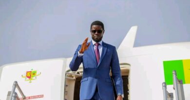 Bassirou Diomaye Faye a quitté Dakar, ce samedi, pour une visite de travail à Banjul