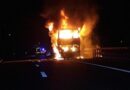 Horreur à Tambacounda : Un camion prend feu après un choc, trois personnes calcinées