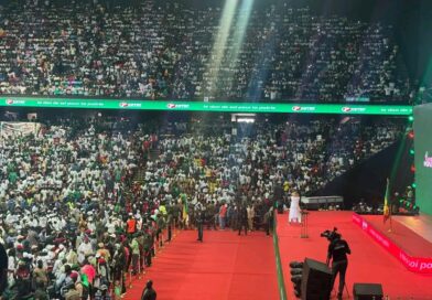 INVESTITURE DU PRÉSIDENT DE PASTEF: Dakar Arena en fusion pour Ousmane Sonko INVESTITURE DU PRÉSIDENT DE PASTEF: Dakar Arena en fusion pour Ousmane Sonko