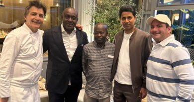 Rencontre de haut niveau Nasser El Khalaïfi/ Mamadou Diagna Ndiaye à Paris: Le soft-power des JOJ Dakar 2026 en march, Le patron du PSG invité au Sénégal. Rencontre de haut niveau Nasser El Khalaïfi/ Mamadou Diagna Ndiaye à Paris: Le soft-power des JOJ Dakar 2026 en march, Le patron du PSG invité au Sénégal.