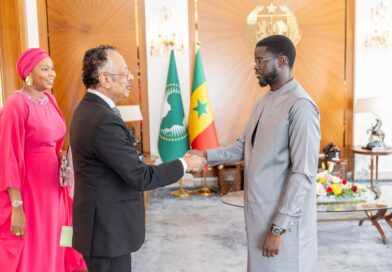 Audience: Le Pr Diomaye Faye reçoit une délégation du groupe Sudatel