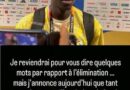Équipe nationale du Sénégal : La grande annonce de Pape Guèye