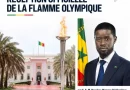 Réception de la Flamme olympique au PalaisLe président B. D. Faye : « Le Sénégal est un pays qui tient ses promesses et sa jeunesse est sa plus grande richesse »