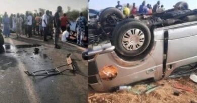 Accident à Louga : Quatre (04)  morts et sept blessés graves dénombrés…