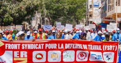 Le FSDT annonce une grève générale du 21 au 23 octobre