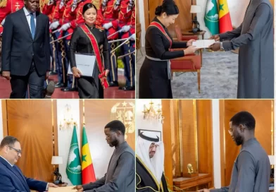 Diplomatie : Bassirou Diomaye Faye reçoit les lettres de créance de six ambassadeurs